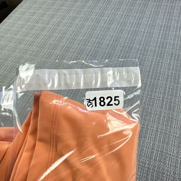 Sweaty Betty Dress Womens 12 Power Workout Inner Shorts Orange Removable Cups - Picture 11 of 13